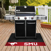 SMU Mustangs Vinyl Grill Mat - 26in. x 42in., 18314