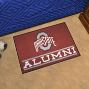 Ohio State Buckeyes Starter Mat Accent Rug - 19in. x 30in. Alumni Starter Mat, 18322