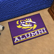 LSU Tigers Starter Mat Accent Rug - 19in. x 30in. Alumni Starter Mat, 18338