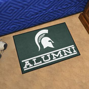 Michigan State Spartans Starter Mat Accent Rug - 19in. x 30in. Alumni Starter Mat, 18342