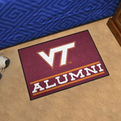 Virginia Tech Hokies Starter Mat Accent Rug - 19in. x 30in. Alumni Starter Mat, 18350