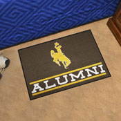 Wyoming Cowboys Starter Mat Accent Rug - 19in. x 30in. Alumni Starter Mat, 18366