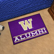 Washington Huskies Starter Mat Accent Rug - 19in. x 30in. Alumni Starter Mat, 18367