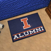 Illinois Illini Starter Mat Accent Rug - 19in. x 30in. Alumni Starter Mat, 18368