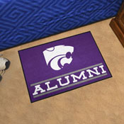 Kansas State Wildcats Starter Mat Accent Rug - 19in. x 30in. Alumni Starter Mat, 18369