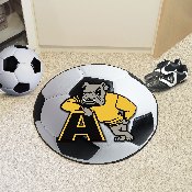 Adrian College Bulldogs Soccer Ball Rug - 27in. Diameter, 18375