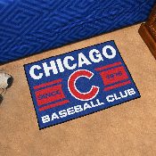 Chicago Cubs Starter Mat Accent Rug - 19in. x 30in., Uniform Design, 18463