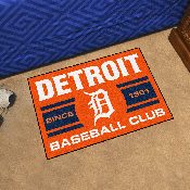 Detroit Tigers Starter Mat Accent Rug - 19in. x 30in., Uniform Design, 18468