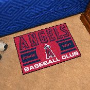Los Angeles Angels Starter Mat Accent Rug - 19in. x 30in., Uniform Design, 18471