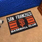 San Francisco Giants Starter Mat Accent Rug - 19in. x 30in., Uniform Design, 18482