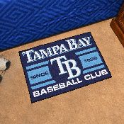 Tampa Bay Rays Starter Mat Accent Rug - 19in. x 30in., Uniform Design, 18485
