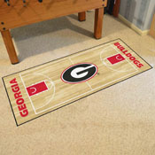 Georgia Bulldogs Court Runner Rug - 30in. x 72in., 18505