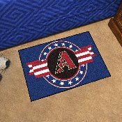 Arizona Diamondbacks Starter Mat Accent Rug - 19in. x 30in. Patriotic Starter Mat, 18528