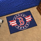 Boston Red Sox Starter Mat Accent Rug - 19in. x 30in. Patriotic Starter Mat, 18531