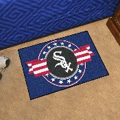 Chicago White Sox Starter Mat Accent Rug - 19in. x 30in. Patriotic Starter Mat, 18533