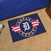 Detroit Tigers Starter Mat Accent Rug - 19in. x 30in. Patriotic Starter Mat, 18537