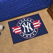 New York Yankees Starter Mat Accent Rug - 19in. x 30in. Patriotic Starter Mat, 18546
