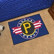 Pittsburgh Pirates Starter Mat Accent Rug - 19in. x 30in. Patriotic Starter Mat, 18549