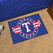 Texas Rangers Starter Mat Accent Rug - 19in. x 30in. Patriotic Starter Mat, 18555