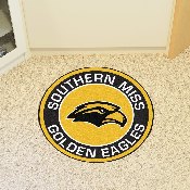 Southern Miss Golden Eagles Roundel Rug - 27in. Diameter, 18593