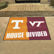 House Divided - Tennessee / Virginia Tech House Divided House Divided Rug - 34 in. x 42.5 in., 18597