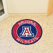 Arizona Wildcats Roundel Rug - 27in. Diameter, 18600