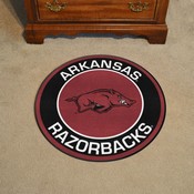Arkansas Razorbacks Roundel Rug - 27in. Diameter, 18601