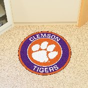 Clemson Tigers Roundel Rug - 27in. Diameter, 18603