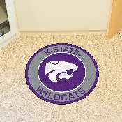 Kansas State Wildcats Roundel Rug - 27in. Diameter, 18613