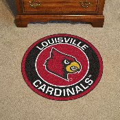 Louisville Cardinals Roundel Rug - 27in. Diameter, 18615