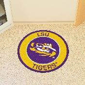 LSU Tigers Roundel Rug - 27in. Diameter, 18616