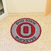 Ohio State Buckeyes Roundel Rug - 27in. Diameter, 18629