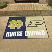 House Divided - Notre Dame / Purdue House Divided House Divided Rug - 34 in. x 42.5 in., 18678