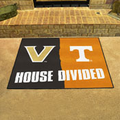 House Divided - Vanderbilt / Tennessee House Divided House Divided Rug - 34 in. x 42.5 in., 18684