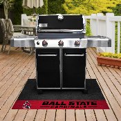 Ball State Cardinals Vinyl Grill Mat - 26in. x 42in., 18697
