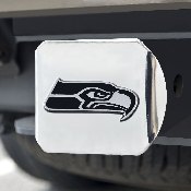 NFL - Seattle Seahawks Chrome Hitch - Chrome3.4
