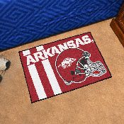 Arkansas Razorbacks Starter Mat Accent Rug - 19in. x 30in., Unifrom Design, 18732