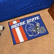 Boise State Broncos Starter Mat Accent Rug - 19in. x 30in., Unifrom Design, 18734