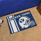 BYU Cougars Starter Mat Accent Rug - 19in. x 30in., Unifrom Design, 18735