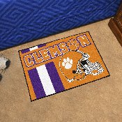 Clemson Tigers Starter Mat Accent Rug - 19in. x 30in., Unifrom Design, 18738