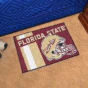 Florida State Seminoles Starter Mat Accent Rug - 19in. x 30in., Unifrom Design, 18739