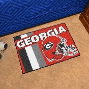 Georgia Bulldogs Starter Mat Accent Rug - 19in. x 30in., Unifrom Design, 18742