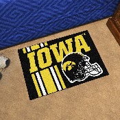 Iowa Hawkeyes Starter Mat Accent Rug - 19in. x 30in., Unifrom Design, 18746