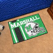 Marshall Thundering Herd Starter Mat Accent Rug - 19in. x 30in., Unifrom Design, 18755