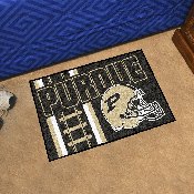 Purdue Boilermakers Starter Mat Accent Rug - 19in. x 30in., Unifrom Design, 18775