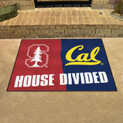 House Divided - Stanford / UC-Berkeley House Divided House Divided Rug - 34 in. x 42.5 in., 18815