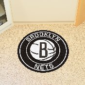 Brooklyn Nets Roundel Rug - 27in. Diameter, 18828