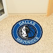 Dallas Mavericks Roundel Rug - 27in. Diameter, 18832