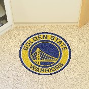 Golden State Warriors Roundel Rug - 27in. Diameter, 18835