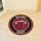 Miami Heat Roundel Rug - 27in. Diameter, 18841